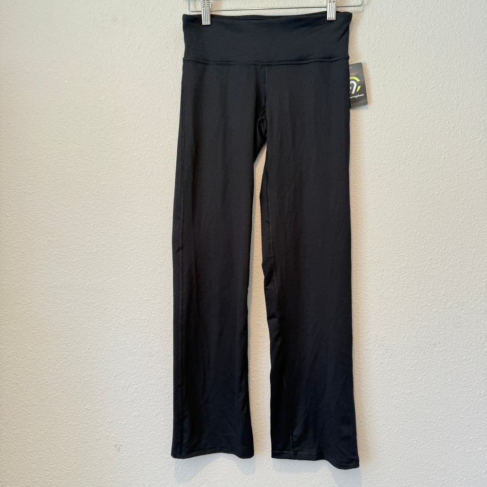 C9 Champion Womens Ebony Black‎ Straight Leg Yoga Pants XS B9070S NWT